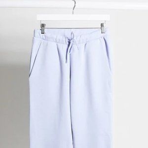 Oversized jogger in dusty blue